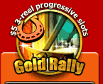 Gold Rally 3 REEL progressive slots